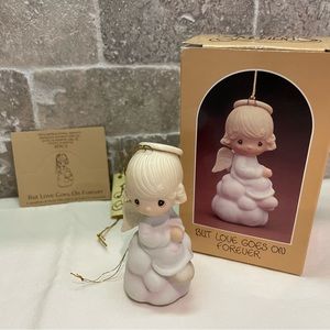 Vintage Precious Moments But Love Goes On Forever E-5627